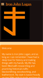 Mobile Screenshot of ironjohnlogan.com